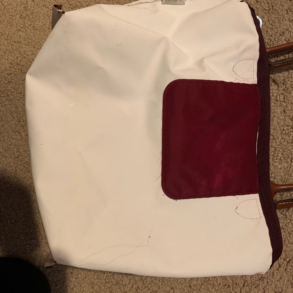 USED MAGENTA LONGCHAMP BAG - Picture 4 of 5